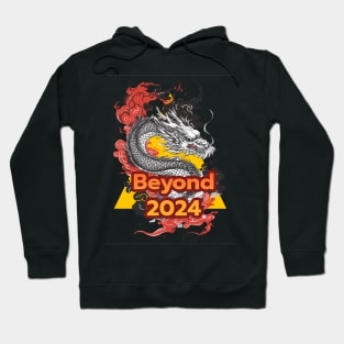 Chinese Dragon Beyond 2024: Pop Art Illustration Tee Hoodie